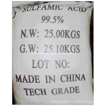 Hohe Qualität Sulfaminsäure / Pulver Sulfaminsäure / Sulfaminsäure 99,5%